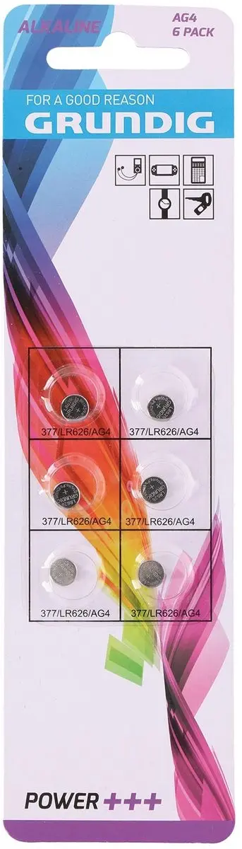 Grundig AG4 Knoopcelbatterijen