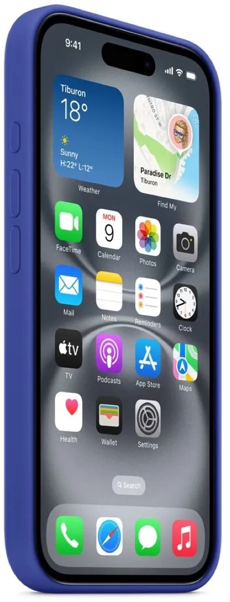 Apple iPhone 16 Silicone Backcover MagSafe - Ultramarine MYY63ZM/A