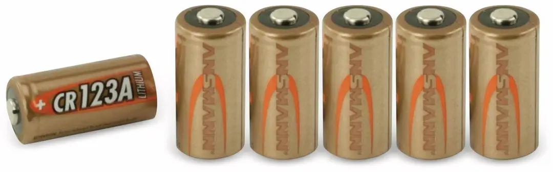 Ansmann CR123A Fotobatterij Lithium 1375mAh