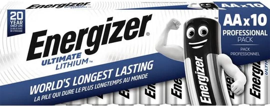 Energizer Ultimate Lithium AA 3000mAh - 10 Stuks - afbeelding 3 van 5