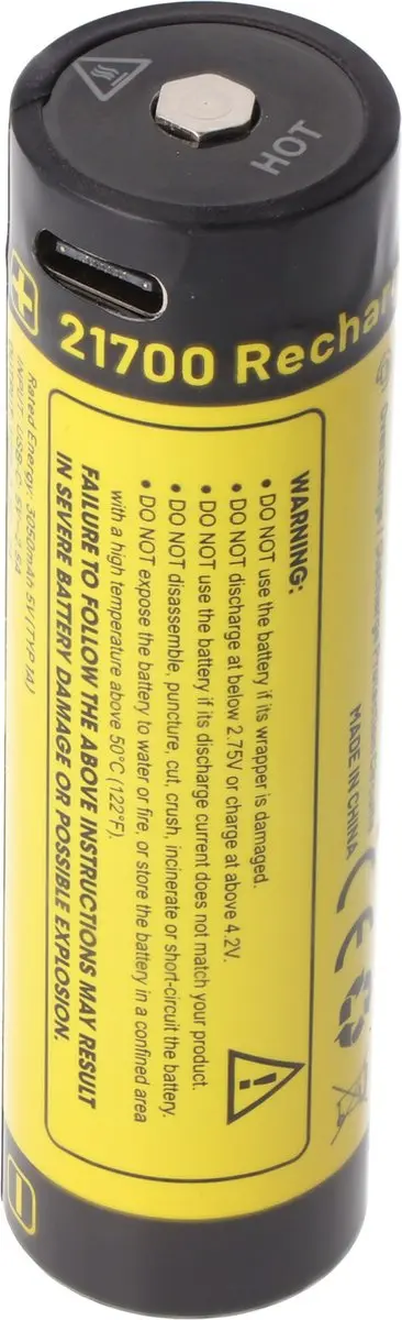 Nitecore NL2150RX 21700 Accu 5000mAh
