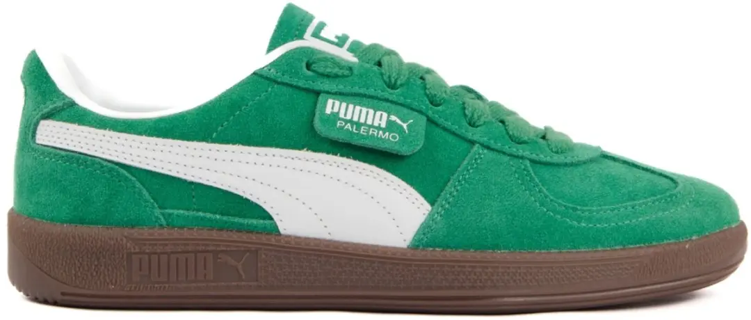Palermo leren sportschoenen met lage bovenkant