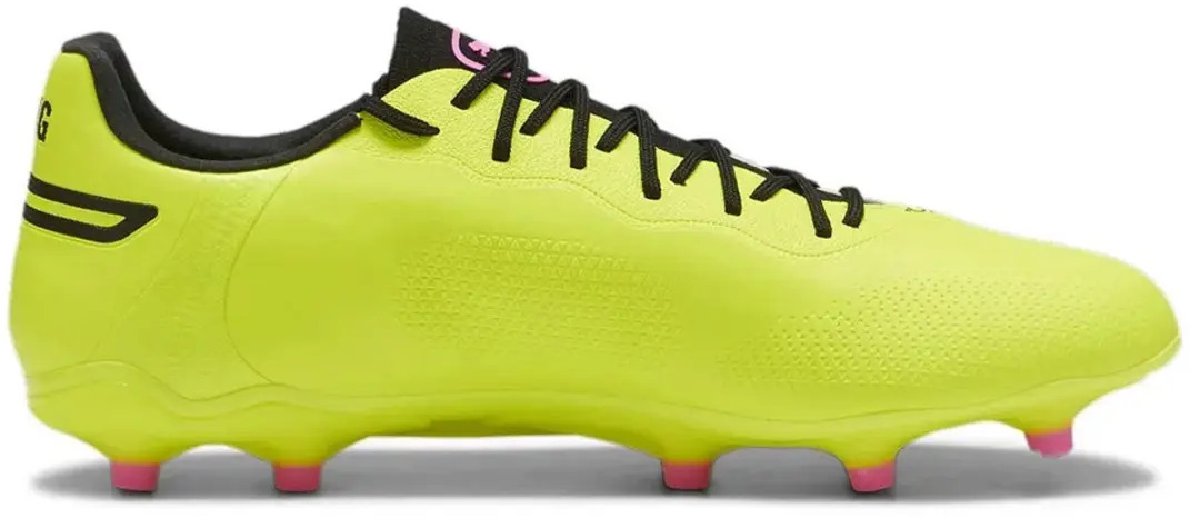 Puma King Pro FG/Ag Voetbalschoenen - 44.5 - Geel - afbeelding 5 van 6