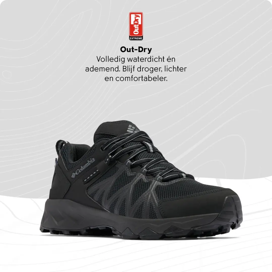 Columbia Peakfreak II OutDry Wandelschoenen 44 - Black/Shark - afbeelding 6 van 6