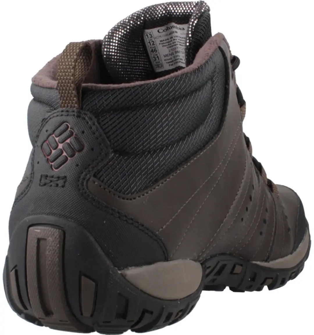Columbia Woodburn II Chukka Wandelschoenen - Cordovan/Garnet Red - afbeelding 3 van 6