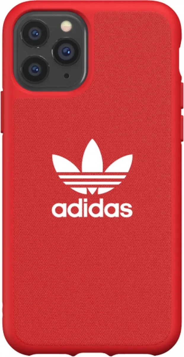 Adidas Hoesje iPhone 11 Pro Canvas/TPU - Rood