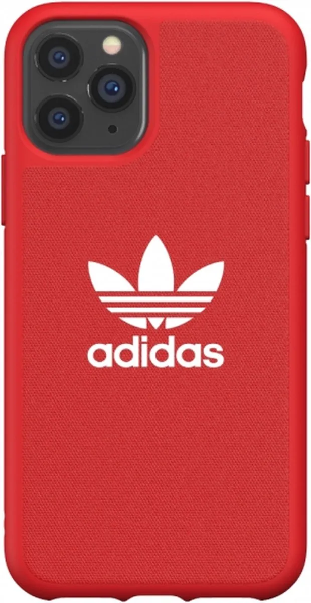 Adidas Hoesje iPhone 11 Pro Canvas/TPU - Rood