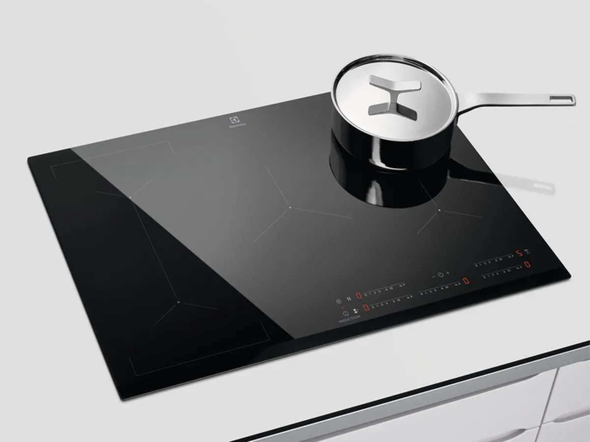 Electrolux EIV835 Inbouwinductiekookplaat 5 zones - 7,6 kW - Zwart - afbeelding 6 van 6