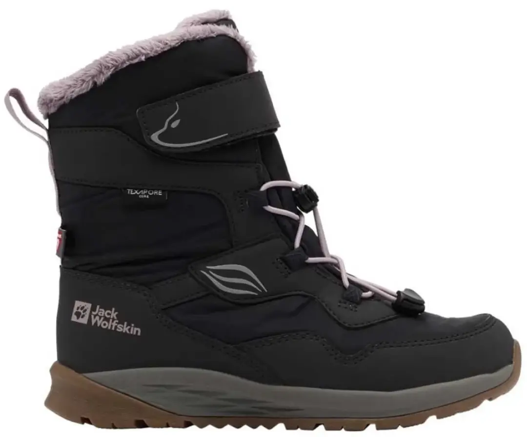 Jack Wolfskin Polar Bear-g Texapore High Vc Sneeuwlaarzen Zwart EU 32 Kinderen