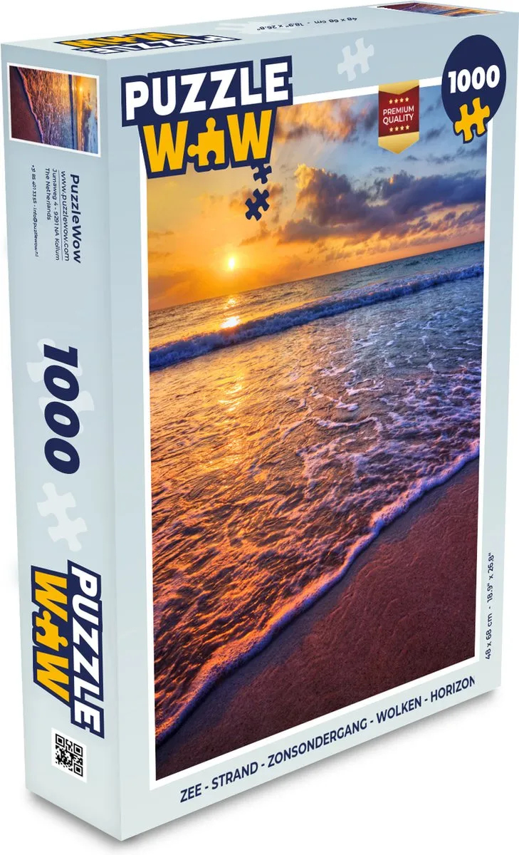 PuzzleWow Legpuzzel 1000 Stuks