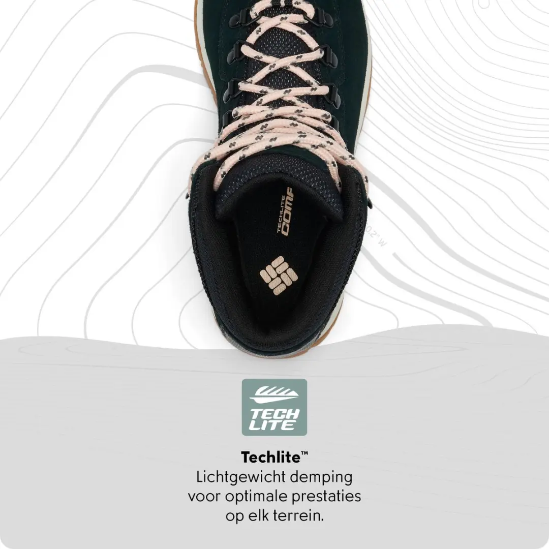 Columbia Newton Ridge Plus Waterproof Wandelschoenen 36 - Zwart - afbeelding 5 van 6