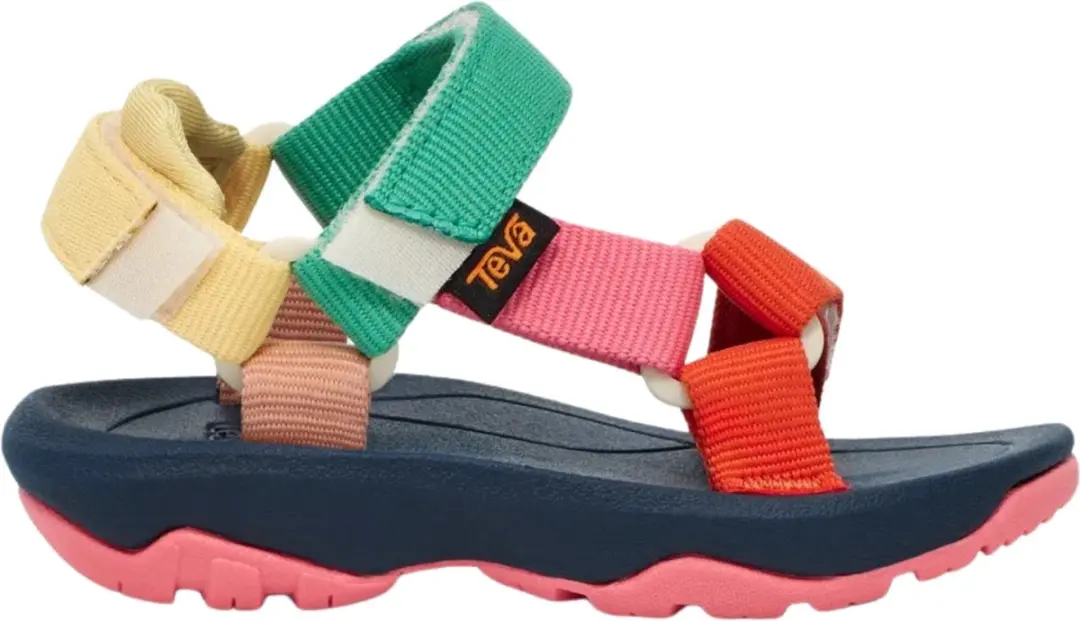 Teva T HURRICANE XLT 2 Unisex Sandalen - Roze/Blauw/Groen - Maat 19 - afbeelding 4 van 6