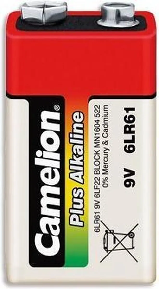 Camelion Plus 9V Blokbatterij 700mAh - afbeelding 4 van 5