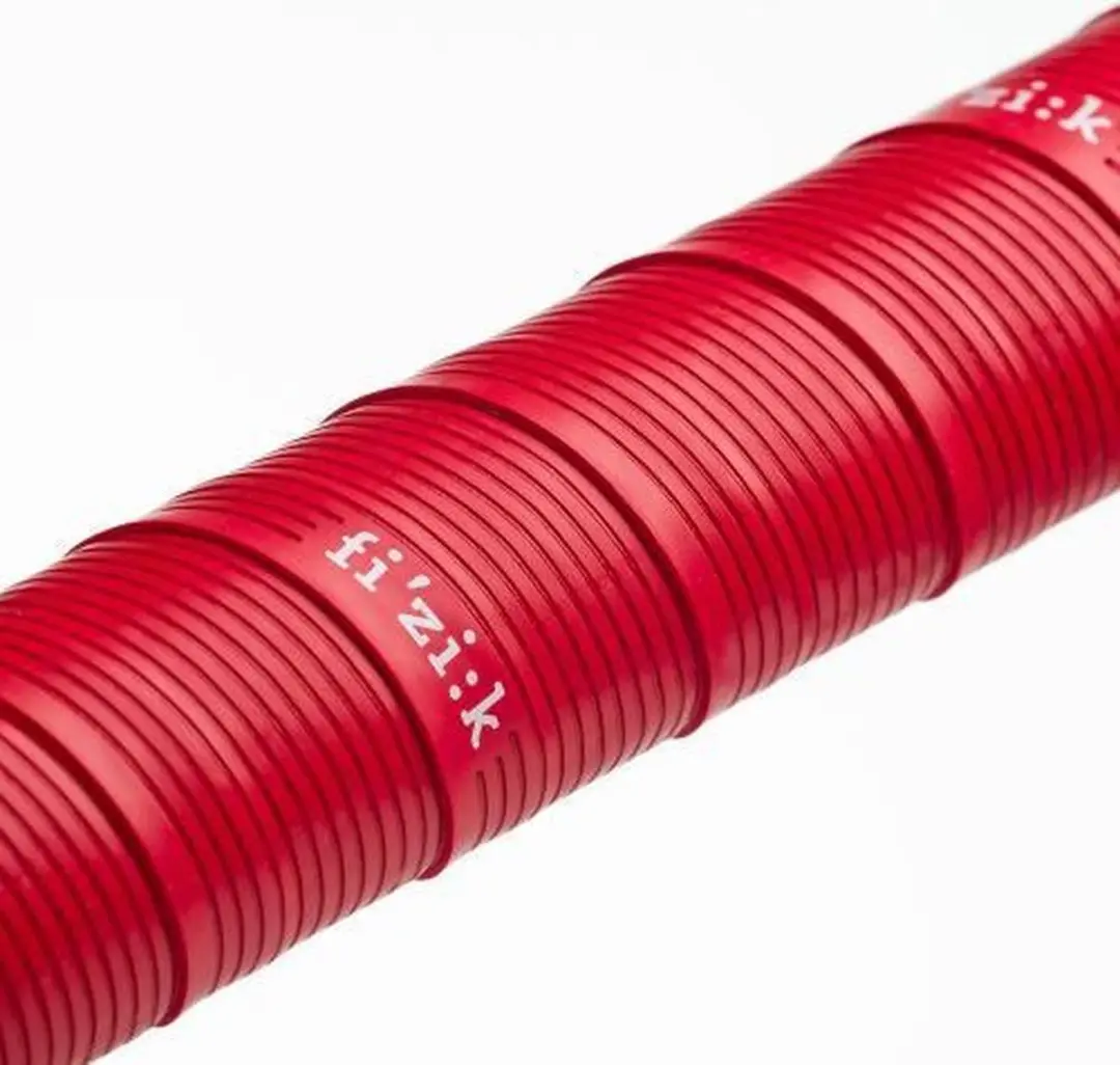 Fizik Vento Microtex Tacky Stuurlint 2mm - Rood - afbeelding 2 van 4