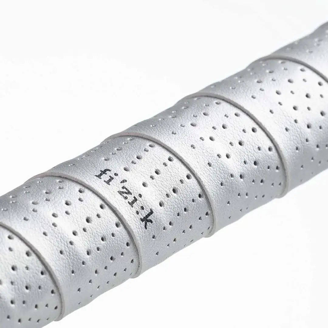 Fizik Tempo Microtex Classic Stuurlint 2mm - Zilver - afbeelding 2 van 5