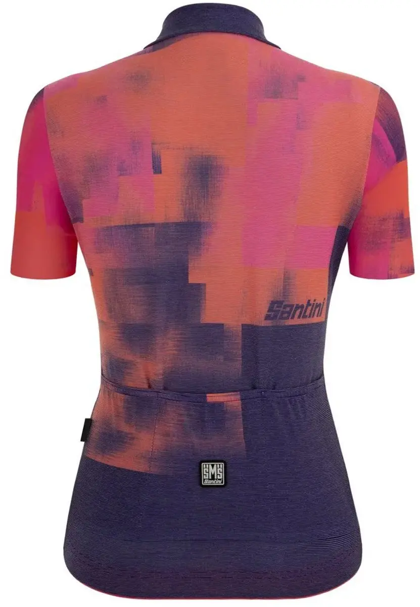 Santini Forza Indoor Training Jersey Dames - L - Paars/Roze - afbeelding 3 van 6