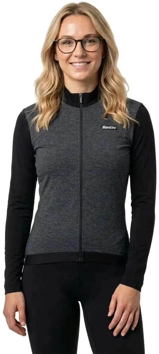 Santini Pure Trui Lange Mouwen - Zwart S - afbeelding 3 van 3