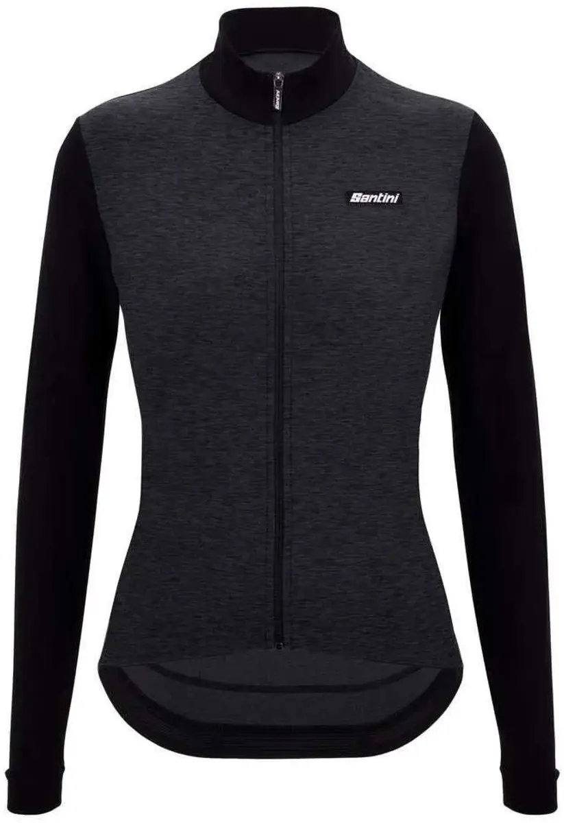 Santini Pure Trui Lange Mouwen - Zwart S - afbeelding 2 van 3