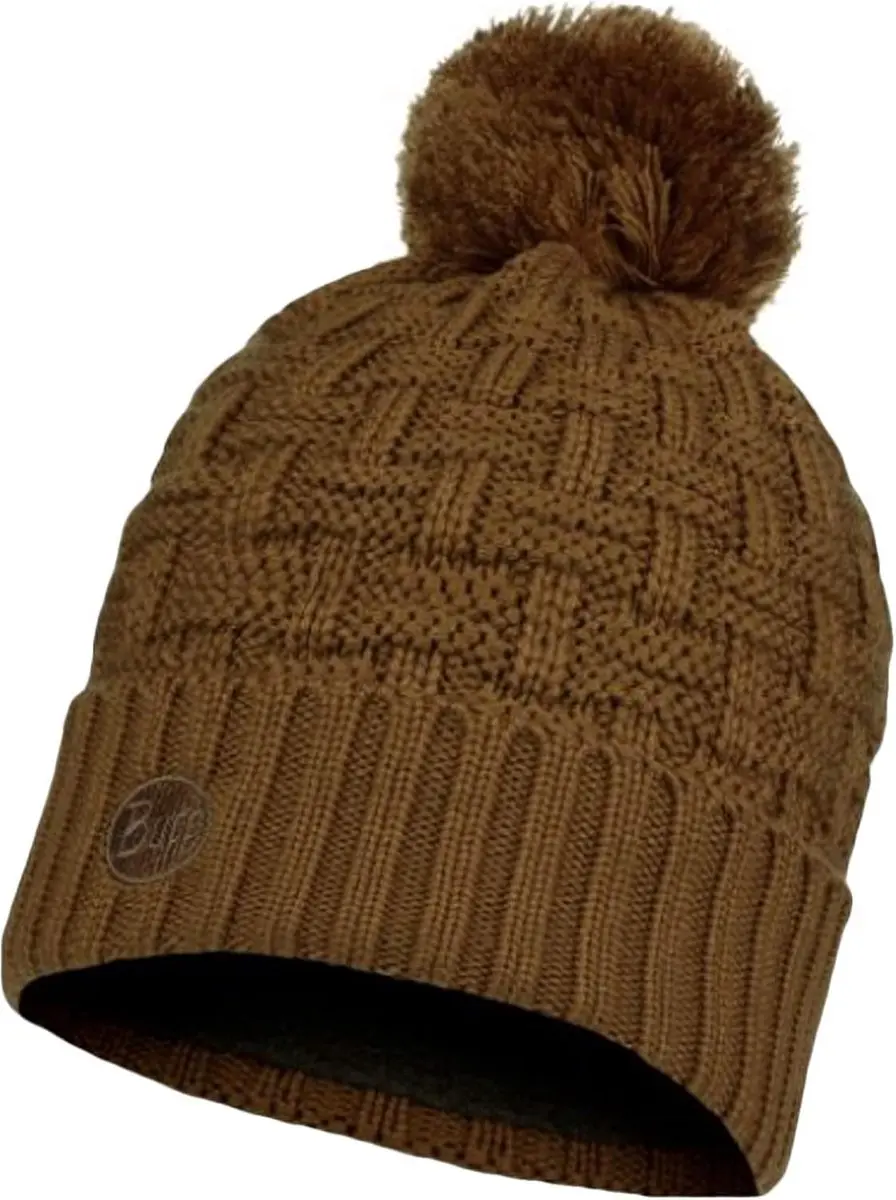 Buff Knitted & Fleece Hat Airon Bronze