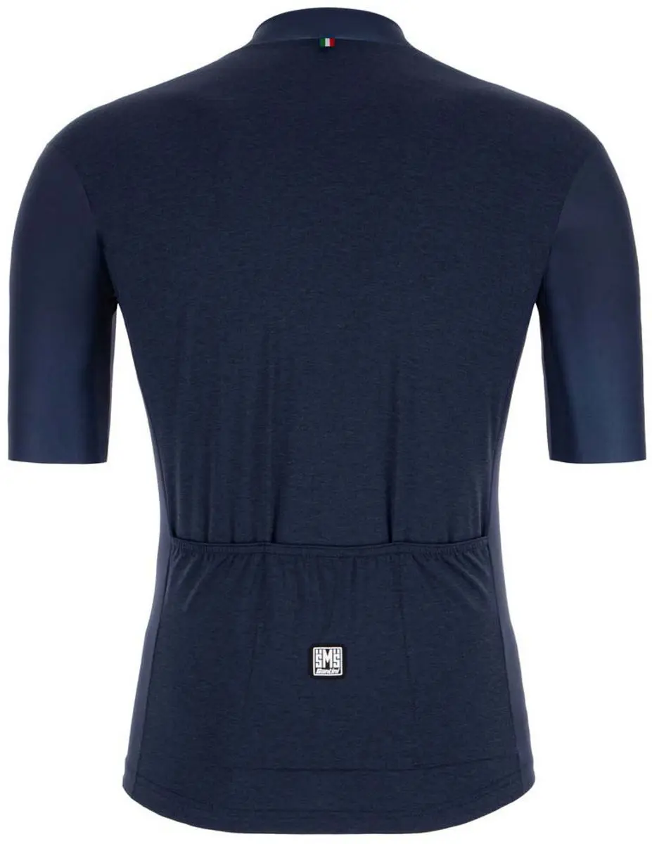Santini Color S/S Jersey Nautica Blue Fietsshirt - XS - afbeelding 2 van 6