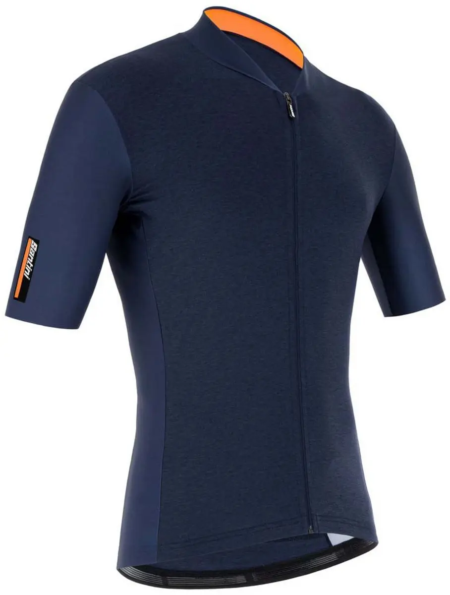 Santini Color S/S Jersey Nautica Blue Fietsshirt - XS - afbeelding 5 van 6