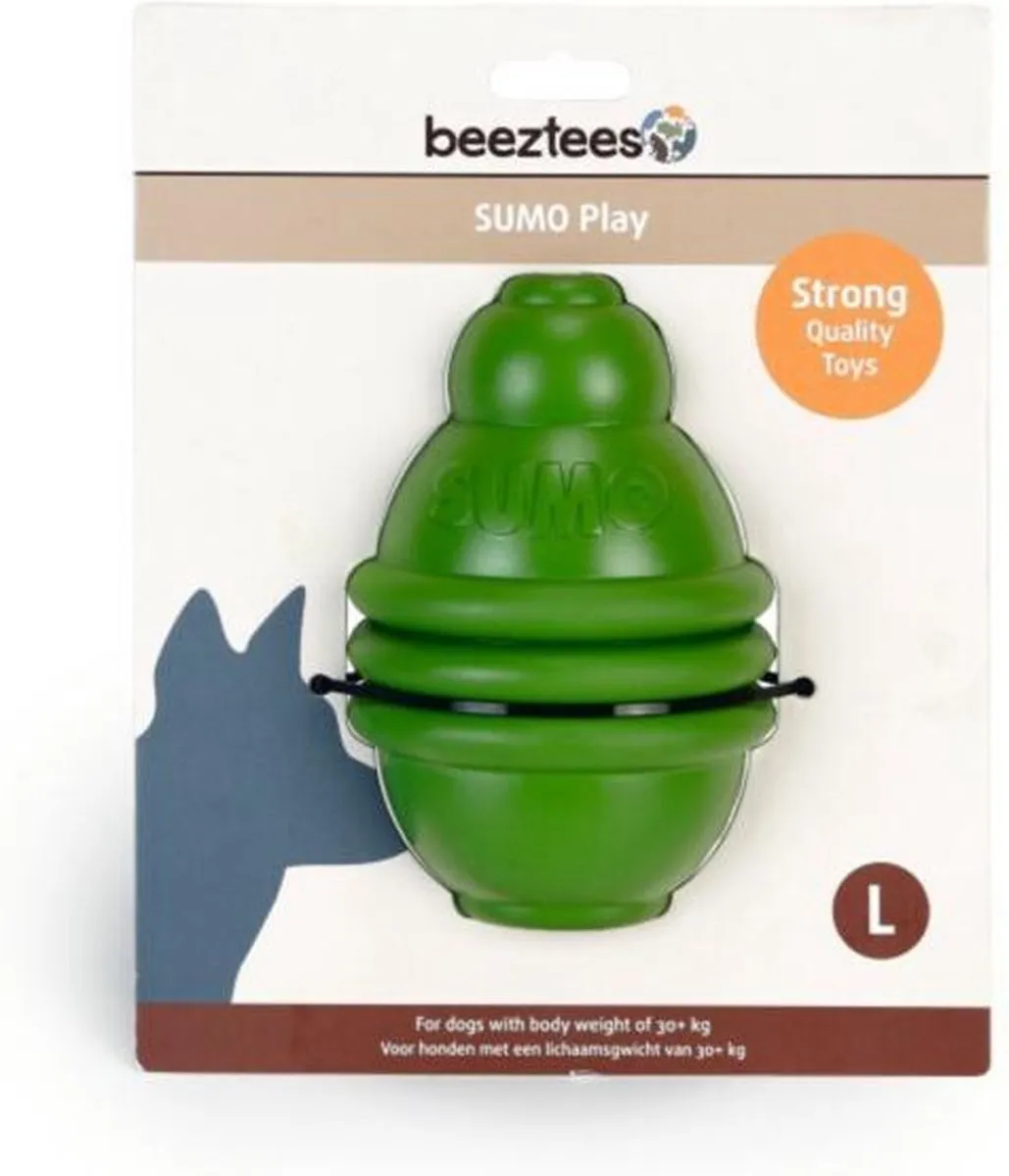 Beeztees Sumo Play Hondenspeelgoed L - Groen