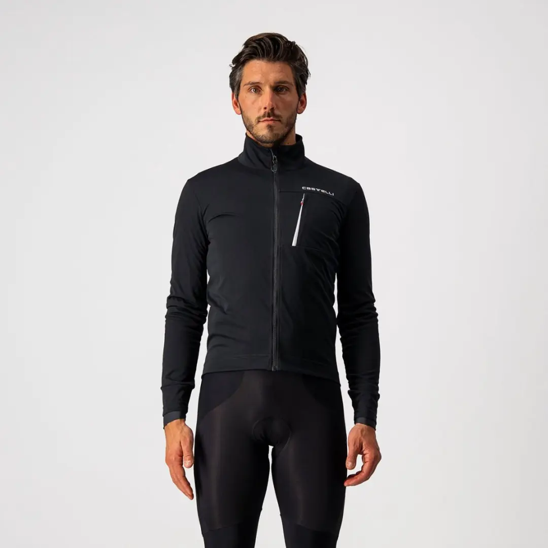 Castelli Go Jacket Licht Zwart Wit - L - afbeelding 5 van 6