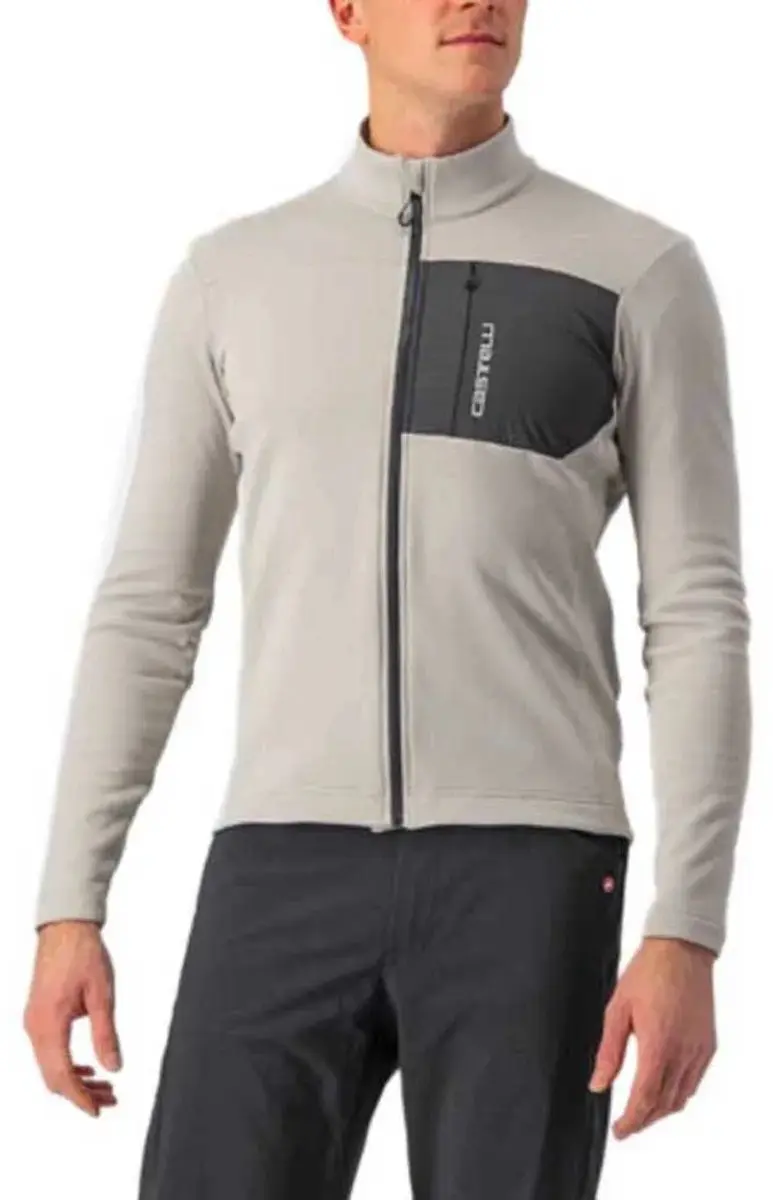 Castelli Unlimited Trail Trui Met Lange Mouwen Grijs M Man