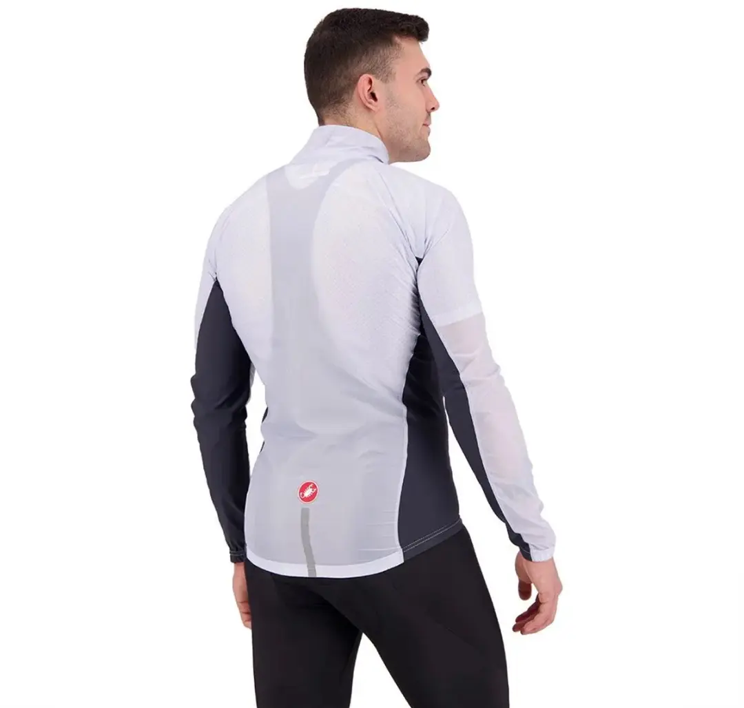 Castelli Squadra Stretch Windjack - Zilvergrijs/Donkergrijs - afbeelding 6 van 6
