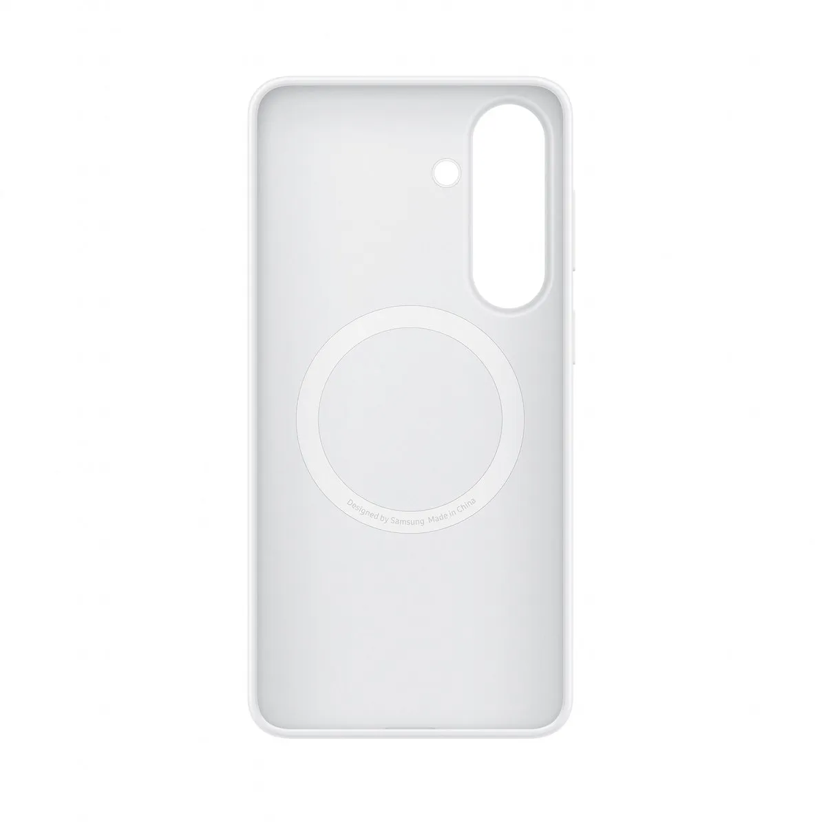 Samsung Galaxy S26 Plus Silicone Magnet Hoesje - Wit