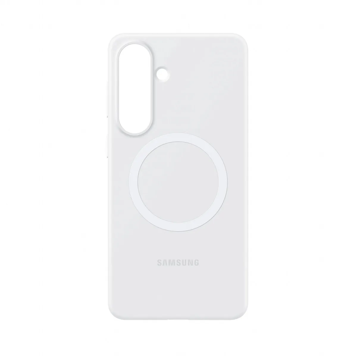 Samsung Galaxy S26 Plus Silicone Magnet Hoesje - Wit
