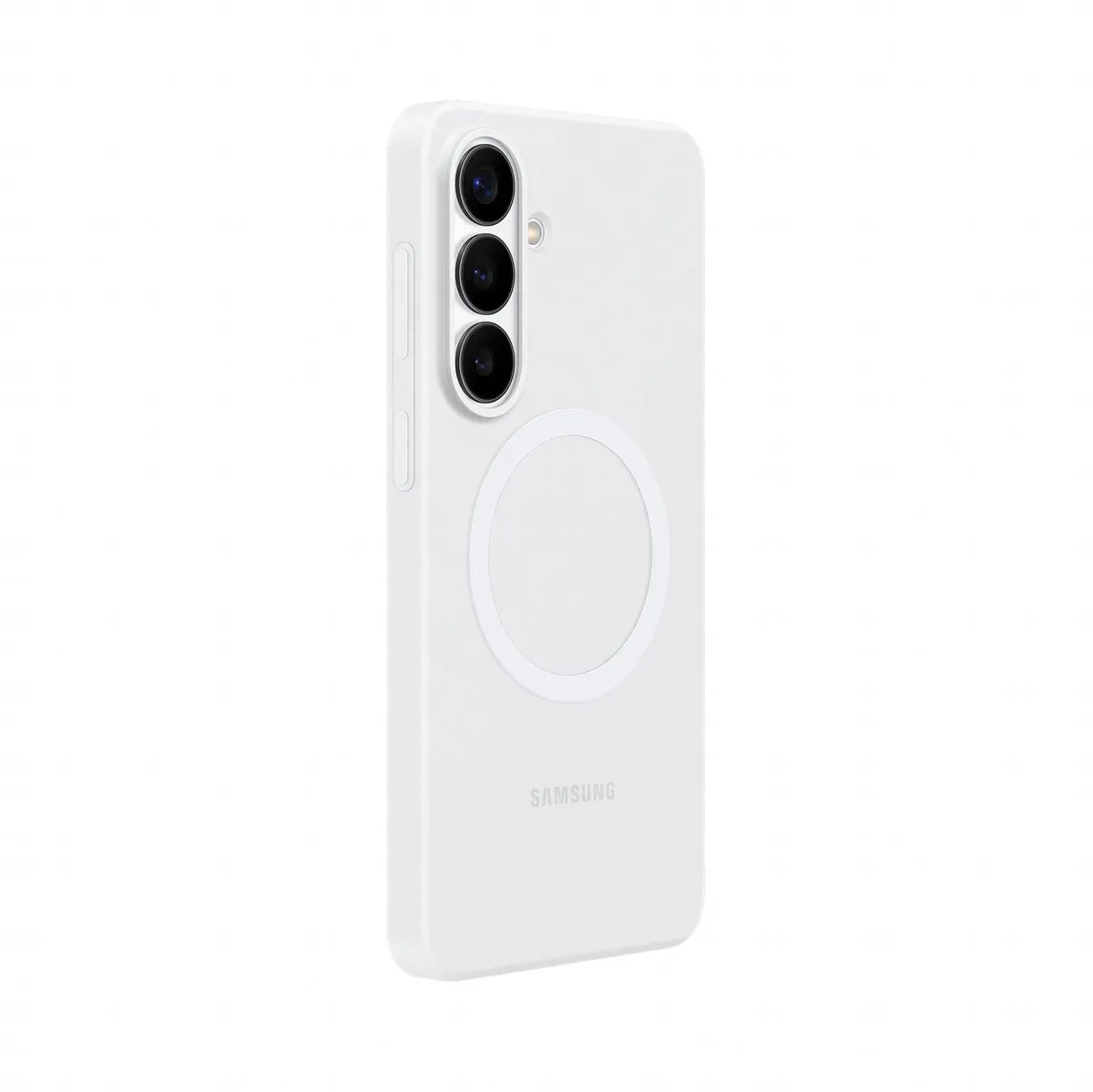 Samsung Galaxy S26 Plus Silicone Magnet Hoesje - Wit