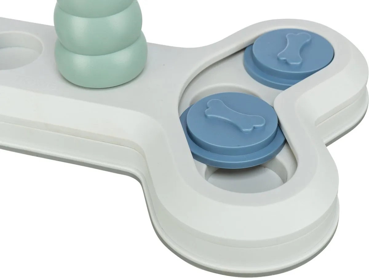 Trixie Dog Activity Intelligentiespel Flip Bone 32x18cm - Blauw