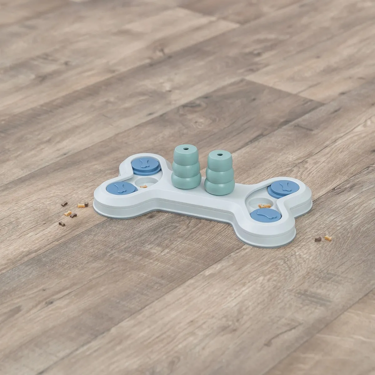 Trixie Dog Activity Intelligentiespel Flip Bone 32x18cm - Blauw