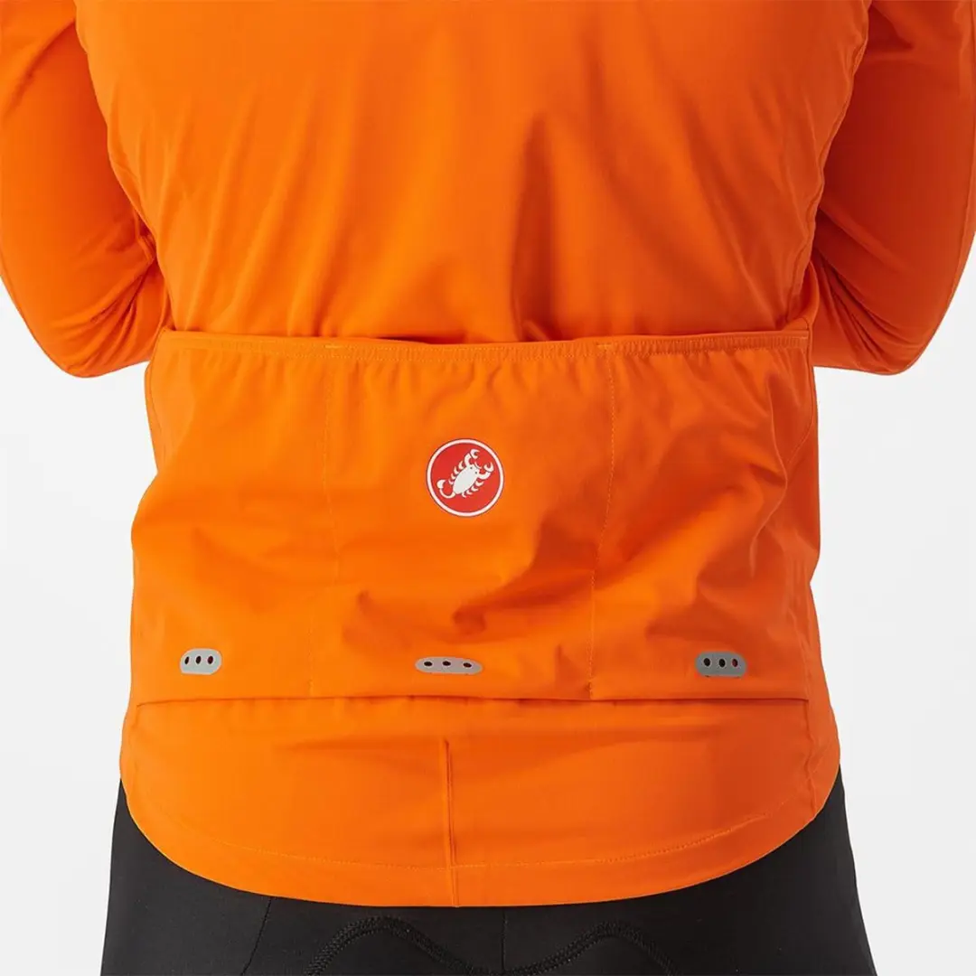 Castelli Gavia Lite GORE-TEX Jas - M - Oranje - afbeelding 4 van 6