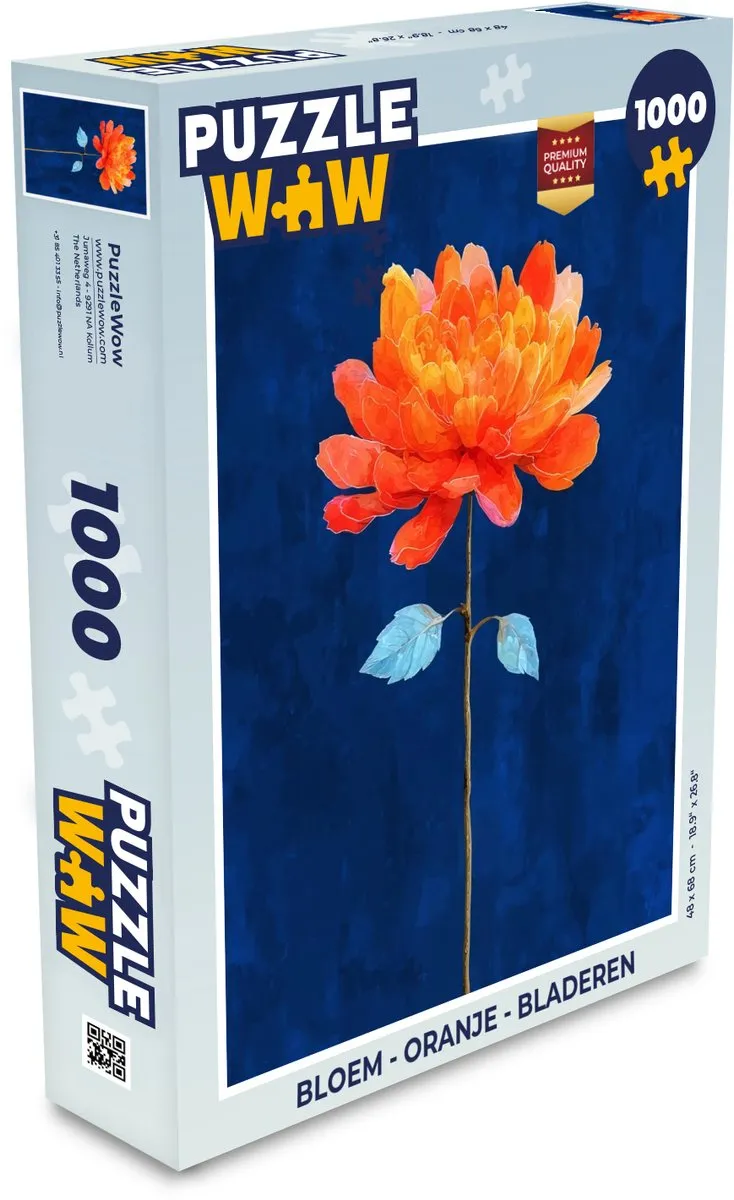 PuzzleWow Bloem Legpuzzel 1000 Stuks