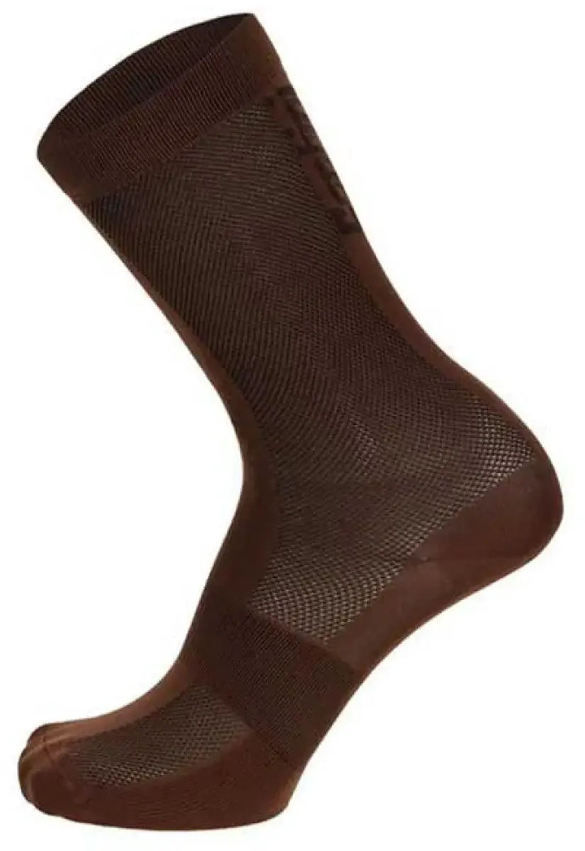 Santini Puro Sokken Chocolate Brown - afbeelding 5 van 5