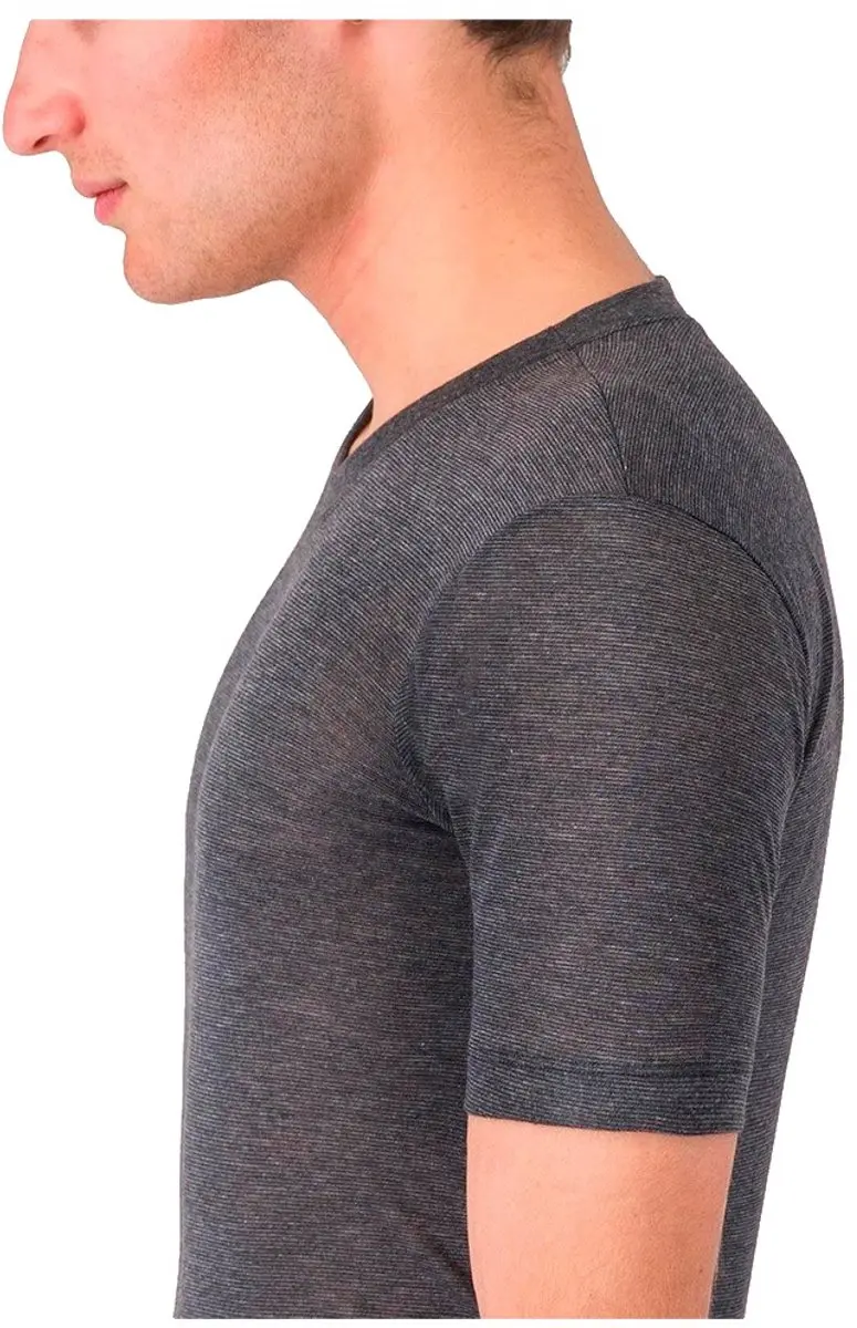 Castelli Medio Korte Mouwen Basislaag - Donkergrijs XL - afbeelding 3 van 6