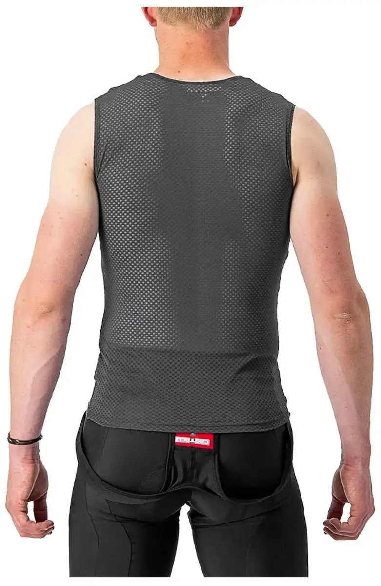 Castelli Pro Mesh 2.0 Basislaag Mouwloos - S - Zwart - afbeelding 2 van 4