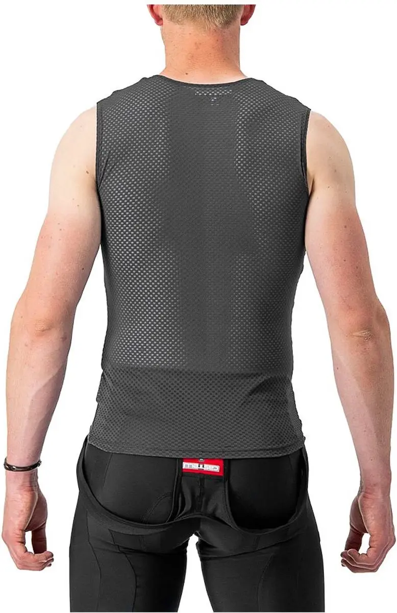 Castelli Pro Mesh 2.0 Basislaag Mouwloos - S - Zwart - afbeelding 3 van 4