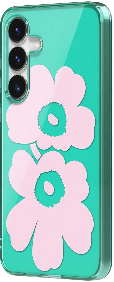 Samsung Galaxy S25+ Unikko Hybrid Case - Marimekko Roze