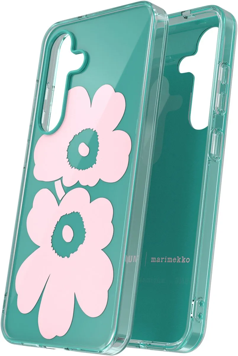 Samsung Galaxy S25+ Unikko Hybrid Case - Marimekko Roze - afbeelding 6 van 6