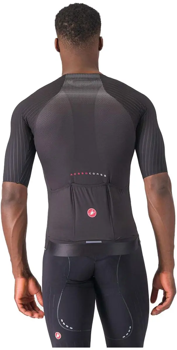 Castelli Aero RC 8S Triatlonshirt - 2XL - Zwart - afbeelding 2 van 6