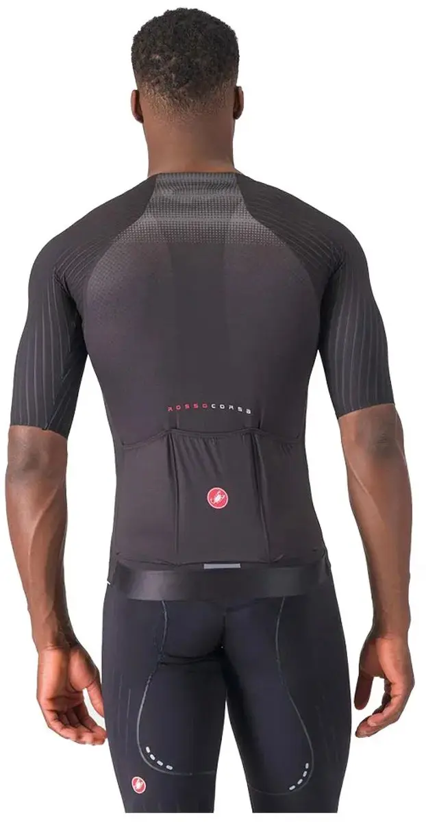 Castelli Aero RC 8S Triatlonshirt - 2XL - Zwart - afbeelding 3 van 6