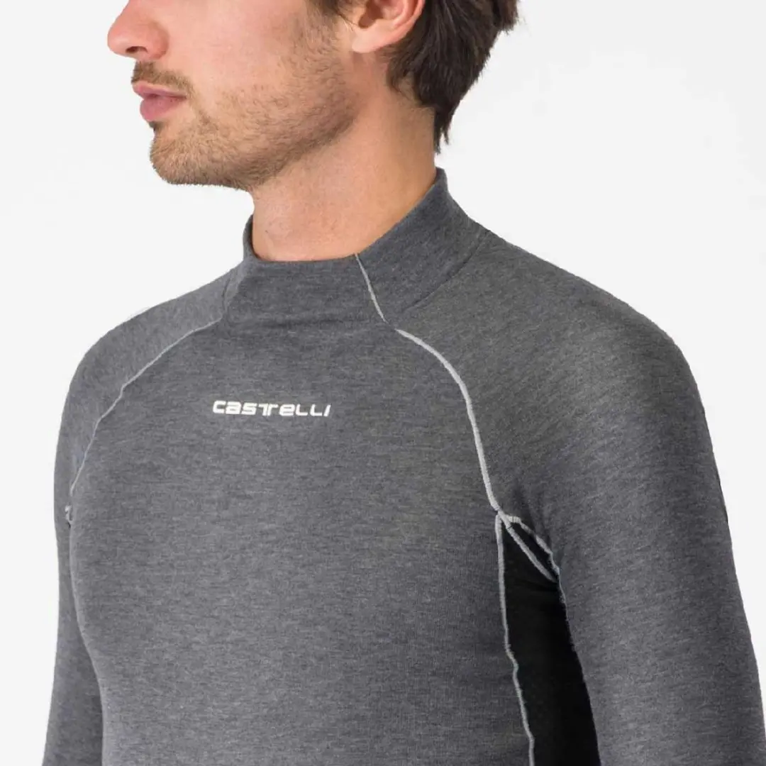 Castelli Flanders 2 Ondershirt Lange Mouwen S - Grijs - afbeelding 5 van 6