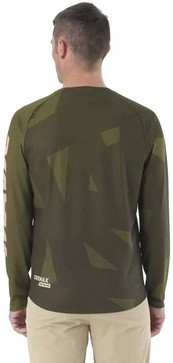 Mavic Deemax Langarm Trui - M - Camo/Olv - afbeelding 3 van 6