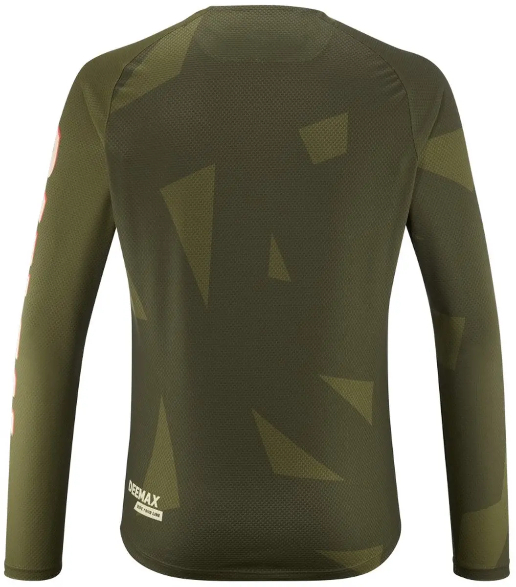 Mavic Deemax Langarm Trui - M - Camo/Olv - afbeelding 4 van 6