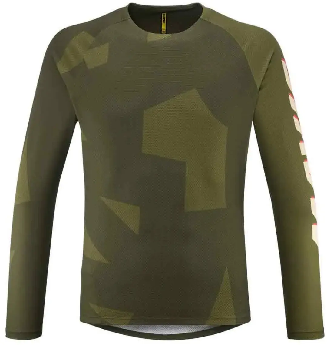 Mavic Deemax Langarm Trui - M - Camo/Olv - afbeelding 6 van 6