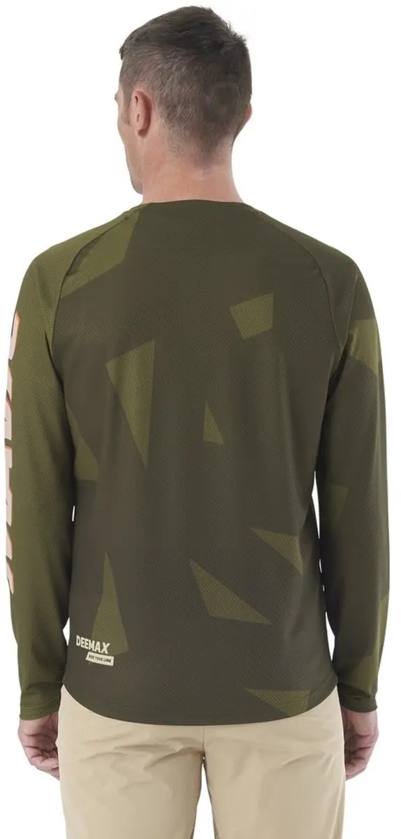Mavic Deemax Langarm Trui - M - Camo/Olv - afbeelding 2 van 6