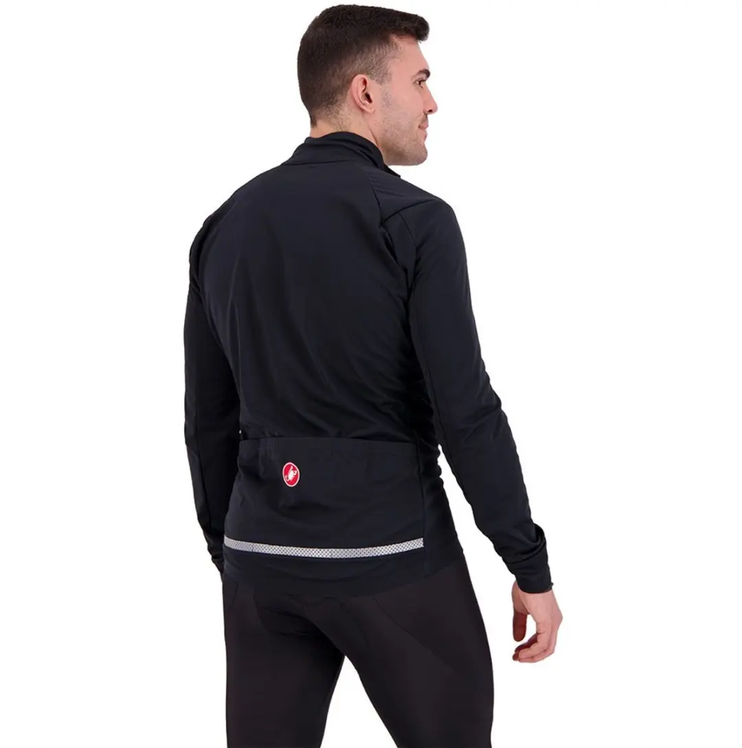 Castelli Go Jacket - Licht Zwart/Wit - Maat M - afbeelding 4 van 6